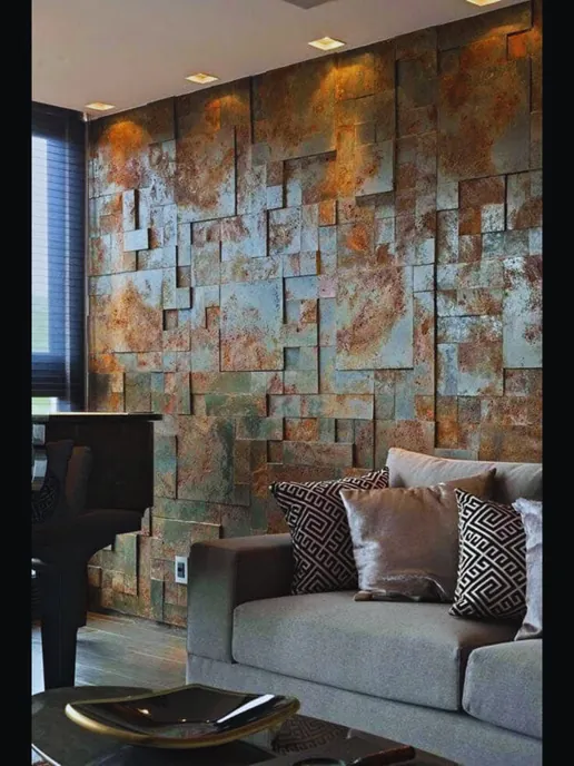 Mosaico e Rock Face — ambiente aplicado